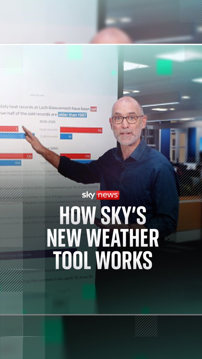 Following a record-breaking summer, Sky's science and technology editor Tom Clarke walks viewers through Sky News' new Weather Record tool, which lets you see how the weather in your area compares with previous years. 🔗