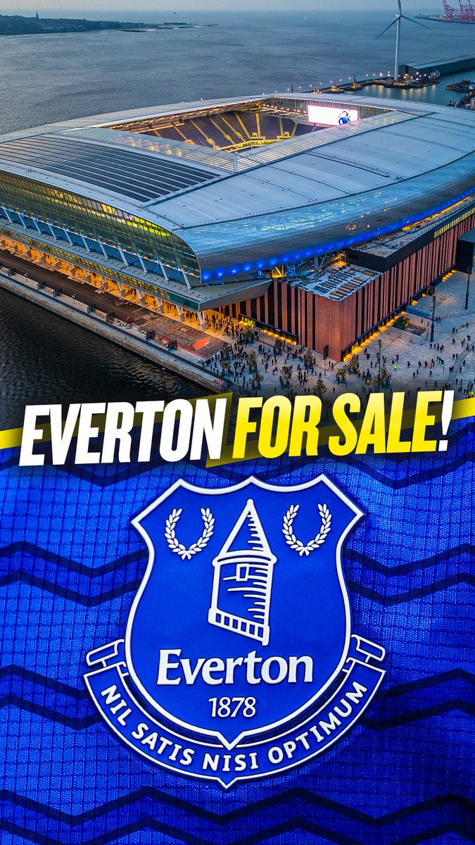 🚨 BREAKING NEWS 🚨 talkSPORT react to the The Friedkin Group putting Everton up for sale less than two years after their takeover in 2024.