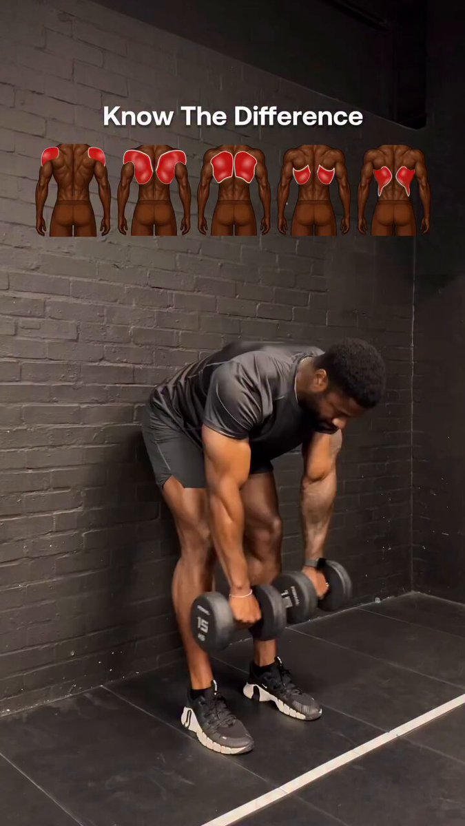 Grab your dumbbells and train your entire back with just 5 exercises💡save this workout and give it a try.