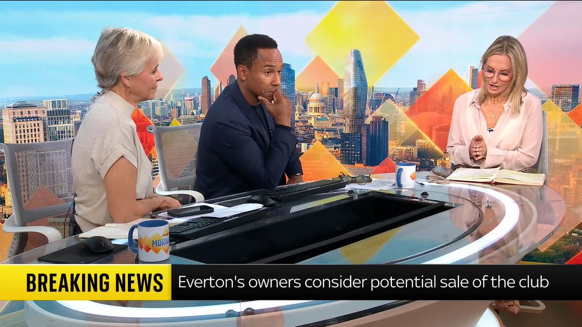 BREAKING: Everton owners, the Friedkin Group, say they are considering a potential sale of the club less than two years after they took control. Jacquie Beltrao reports. 📺 Sky 501, Virgin 602, Freeview 233 and YouTube