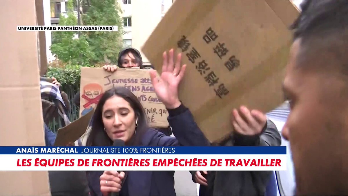 Blocus des lycéens : les équipes de Frontières empêchées de travailler Toute l'info est à retrouver sur