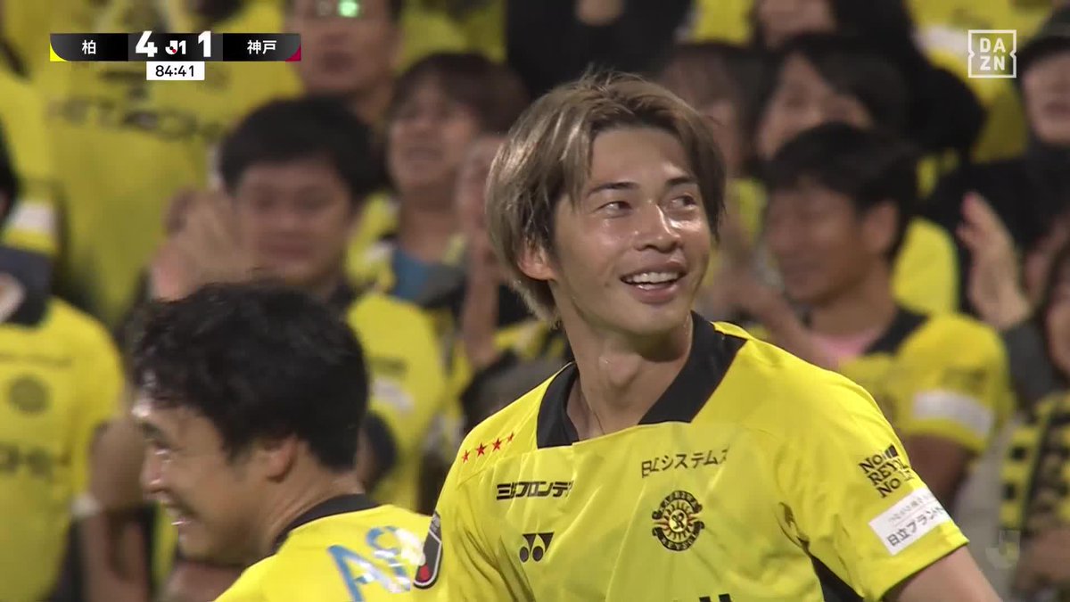 今季最もノってる男⤴️⤴️ 瀬川祐輔の絶妙なコントロールショット 今日も途中出場からゴールを決めた！ 🇯🇵明治安田J1リーグ第9節 🆚柏×神戸 #Jリーグ #だったらDAZN