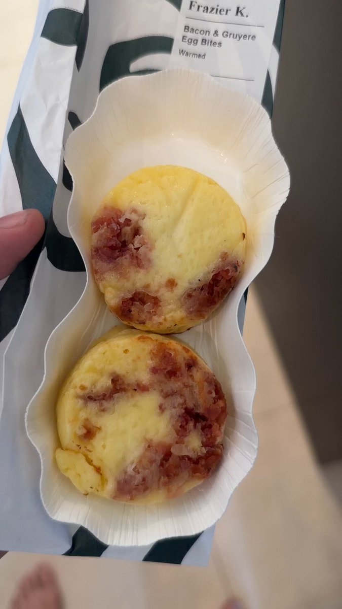 I used to get Starbucks egg bites every single week. Until yesterday. I opened them up and noticed a fly crawling on one. Brushed it off and thought nothing of it. Then I saw another. And another. That’s when I realised they were coming from INSIDE the food. They kept crawling back into the egg bites. I’ve eaten these hundreds of times over the years, but after seeing that, I genuinely don’t think I can ever eat at Starbucks again. Makes me sick thinking about how many times I’ve eaten these without looking properly.