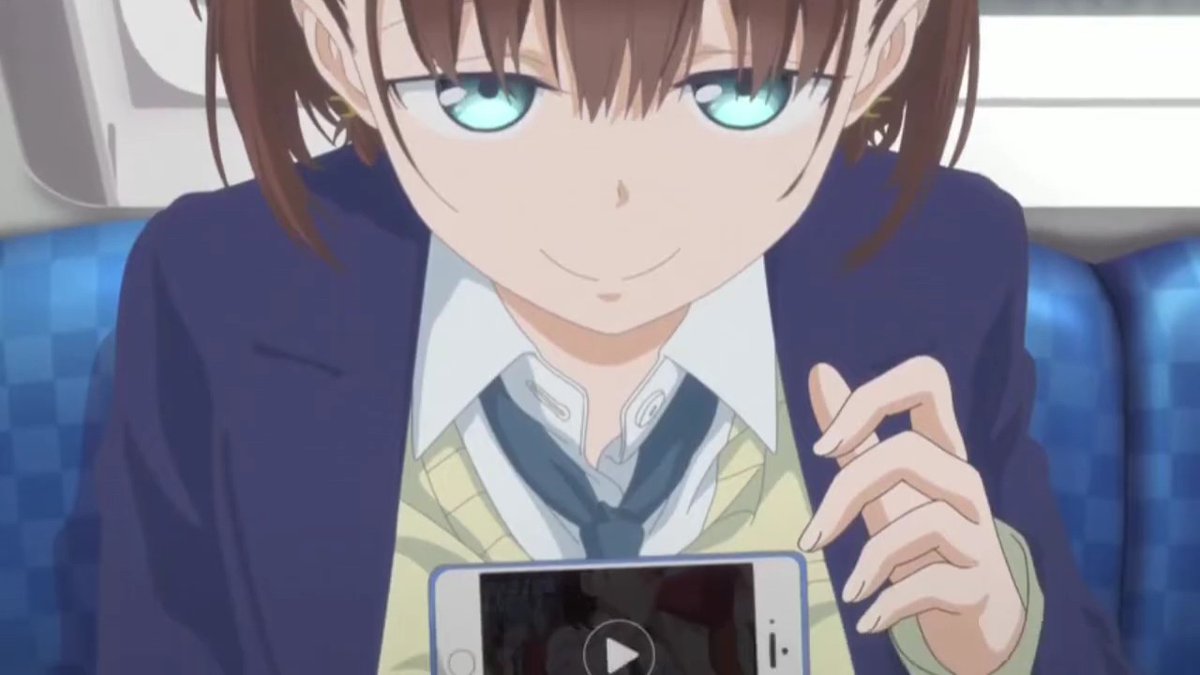 She got the best phone holder