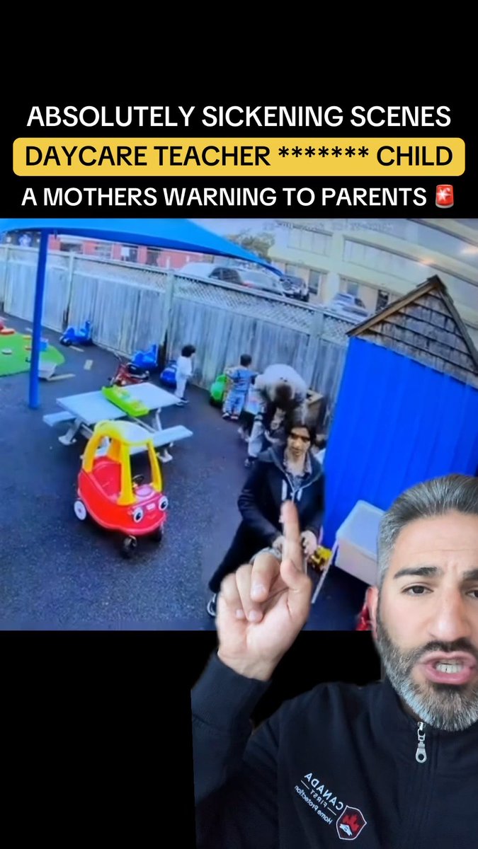 DISTURBING DAYCARE FOOTAGE: A mother is speaking out after surveillance video showing a now-former daycare worker repeatedly shoving and aggressively handling her young child @ Finch Business Park Childcare in Toronto.
