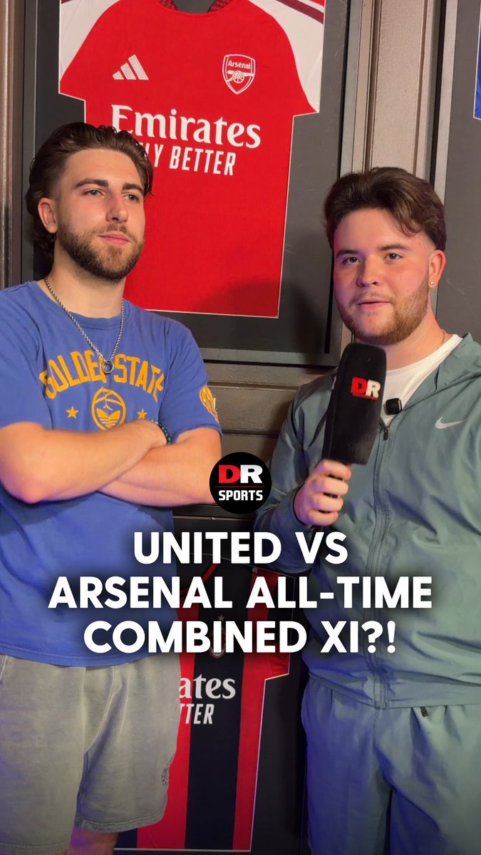 Who makes the all-time Man United and Arsenal combined XI?! 🤔 #DROriginals