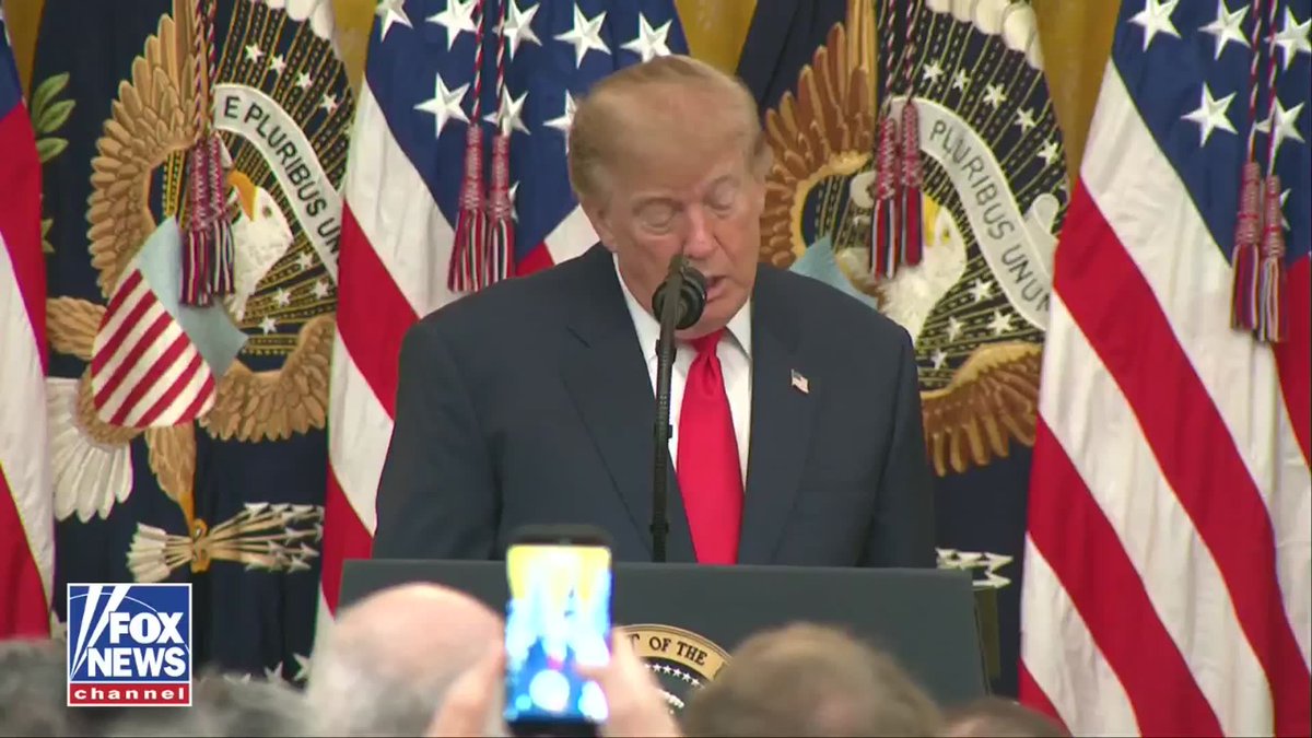 "We resurrected Christopher Columbus." President Donald Trump praises Christopher Columbus, saying his administration has helped restore the explorer's reputation after years of controversy surrounding his legacy. "You couldn't even say his name. If you said his name, they'd start writing stories about you like you're some kind of an evil." "Now, we're very proud. And we have a statue of Christopher Columbus in front of the one of the most important buildings in Washington."