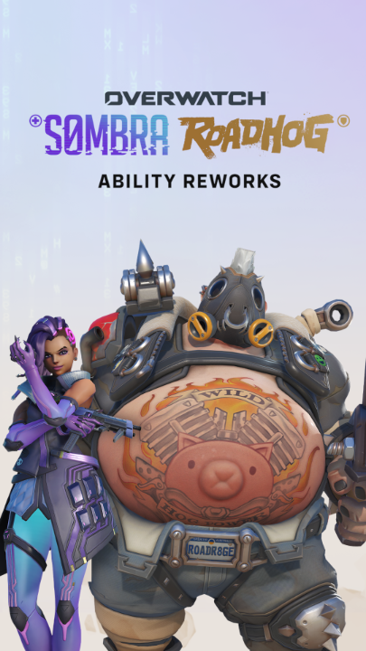 Big changes are here for both Roadhog and Sombra! 🐷👾 How do you feel about their latest Hero reworks? Drop your thoughts down in the comments.