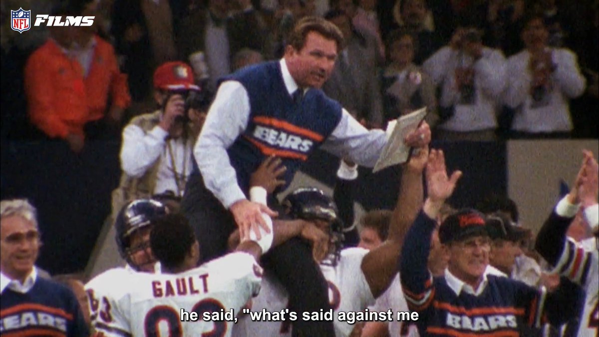 A one-of-a-kind player, coach, and man. Rest in peace Mike Ditka 🧡