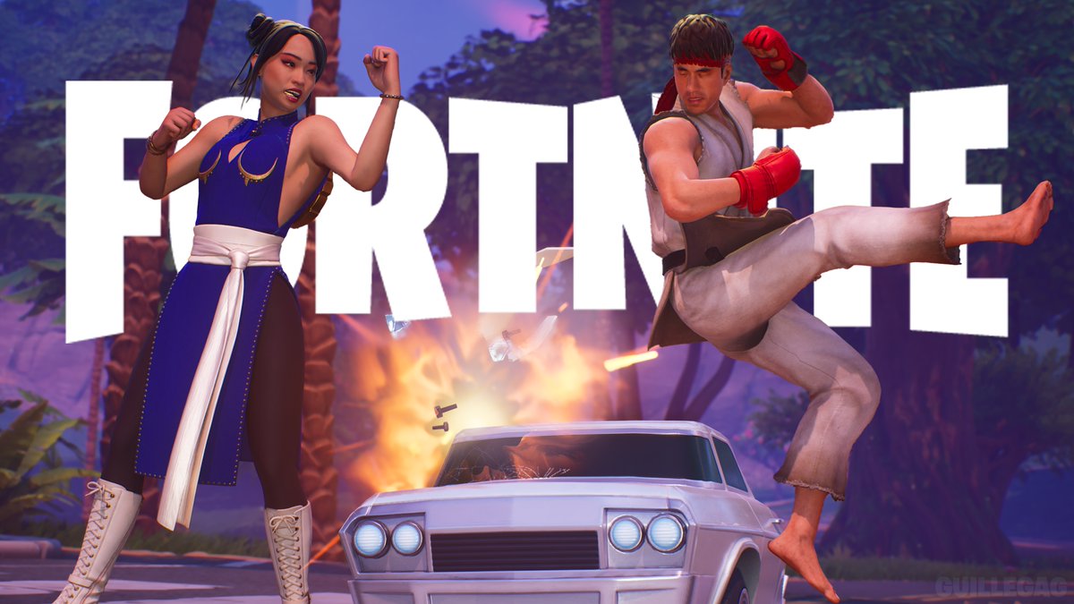 Fortnite Street Fighter Movie Cosmetics Showcase, available tomorrow! #SponsoredByEpic