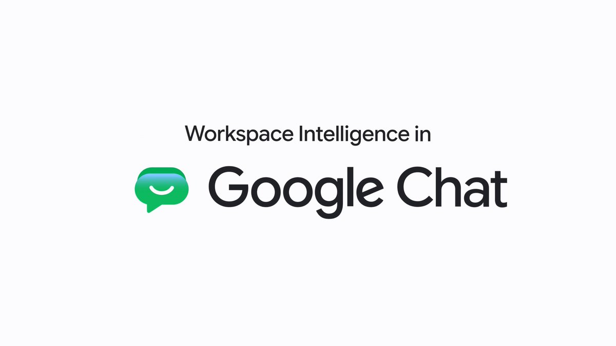 Chaotic projects and scattered chat threads, meet your match. 💬 Ask Gemini in Google Chat, powered by Workspace Intelligence, acts as your context-aware command center. It summarizes updates, surfaces to-dos, searches your team's knowledge base, and manages tasks like scheduling and creation. Stop searching through your DMs and focus on work with Workspace Intelligence →