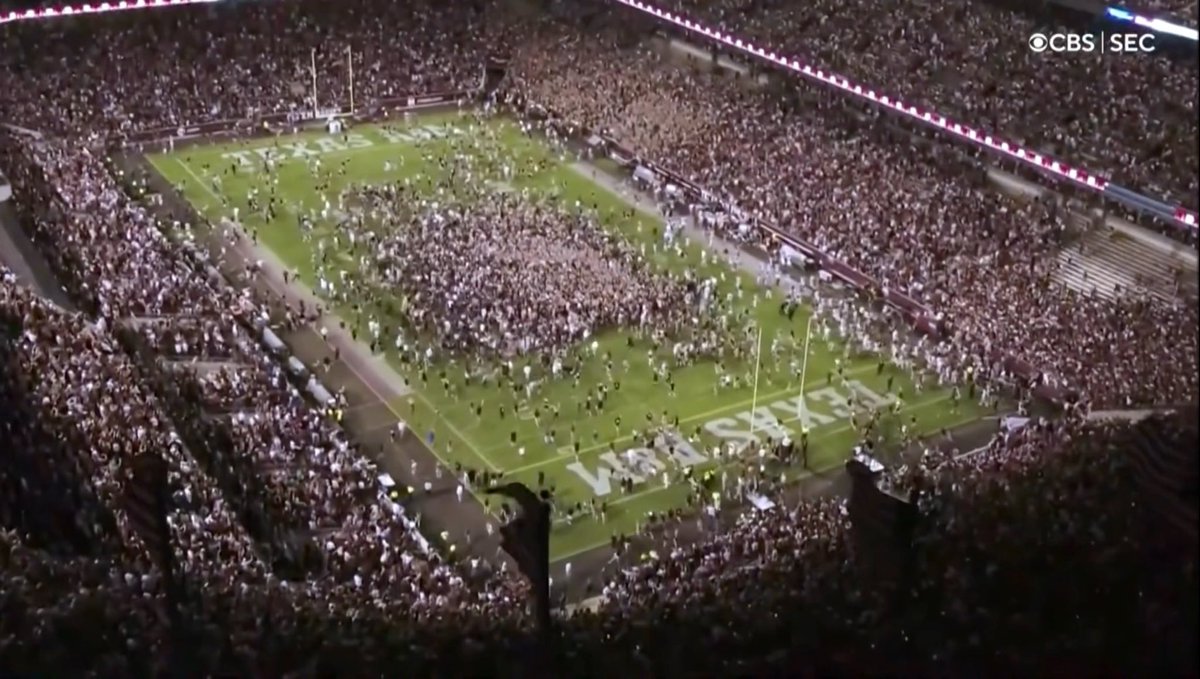 5 years ago today, Texas A&M took down No. 1 Alabama 41-38 on Seth Small’s 28-yard field goal as time expired The Aggies snapped Alabama’s 19-game winning streak, and Jimbo Fisher became the first former Nick Saban assistant to beat him