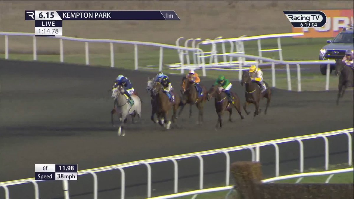 A debut and a half! 🌬️ The Michael Owen-owned Thornthwaite, a son of Havana Grey, scorches home at the first time of asking. HUGO PALMER AT MANOR HOUSE STABLES | David probert