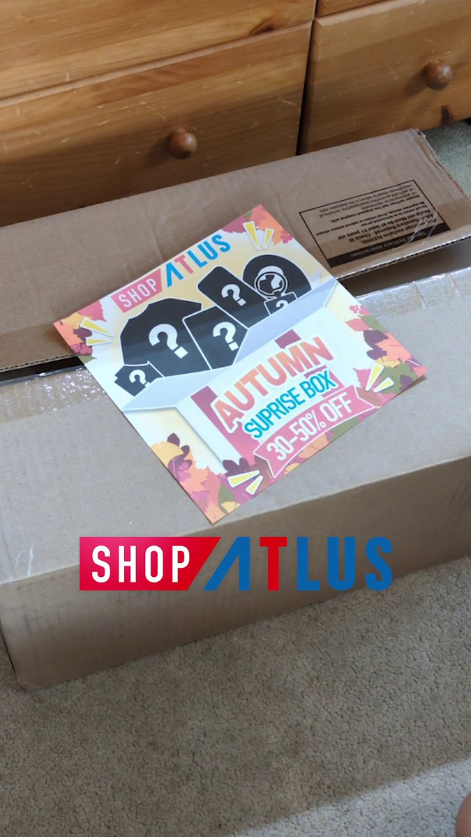 Some ATLUS merch just comes to life. ✨ Your Autumn Surprise Box is waiting. 👀🍂 4–5 randomly curated items. 30–50% OFF. What will you get? Shop now: