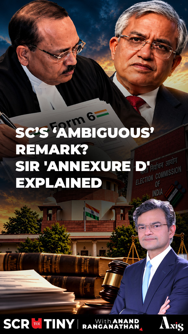 Form 6 controversy: What is the difference between amending Form 6 and appending an annexure to it? In this clip from Scrutiny, Anand Ranganathan breaks down the Form 6 and Annexure D controversy surrounding the Bihar and Bengal SIR exercises. Anand explains what he says the Supreme Court considered during the Bihar SIR case, what changed during the Bengal SIR and how an "ambiguous remark" by the SC has fuelled political claims and confusion. #AnandRanganathan #SIR #ElectionCommission #RahulGandhi #SupremeCourt #Form6 #AnnexureD #Scrutiny #TimesAxis Watch the full video 👉 Anand Ranganathan Aditi Prasad