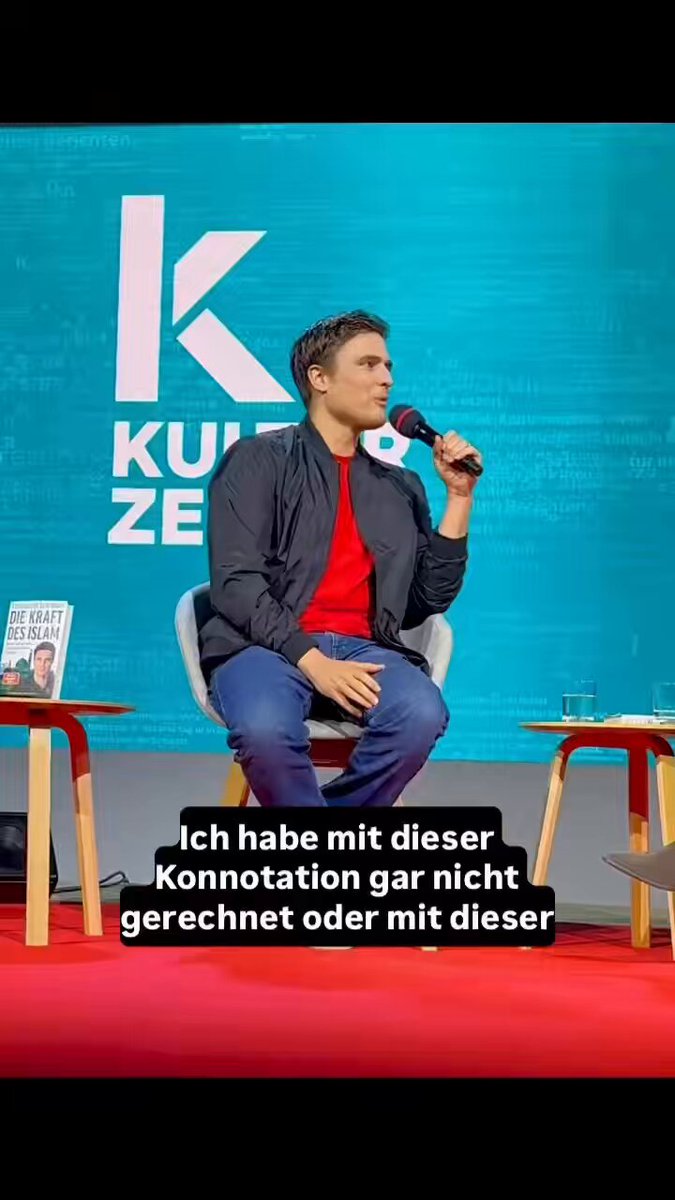 „Machst du jetzt Werbung für den Islam“ haben ja tatsächlich ein paar Leute online gepostet, weil sie finden, der Titel meines Buches „Die Kraft des Islam“ sei so positiv. Auf der Frankfurter Buchmesse bin ich darauf eingegangen