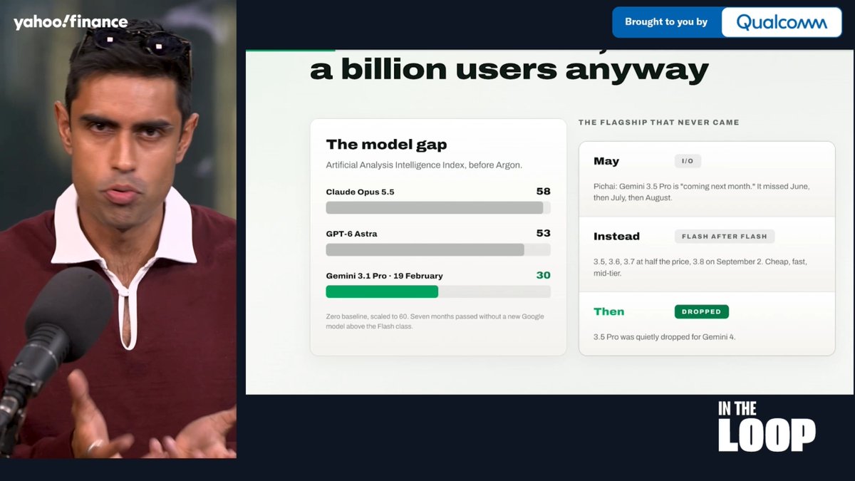 Why are Google’s AI loyalists leaving? Jeff Dean and John Jumper have reportedly both left, and Ejaaz thinks culture is the reason. Watch the full episode of In The Loop on YouTube: 🎙️ Ejaaz