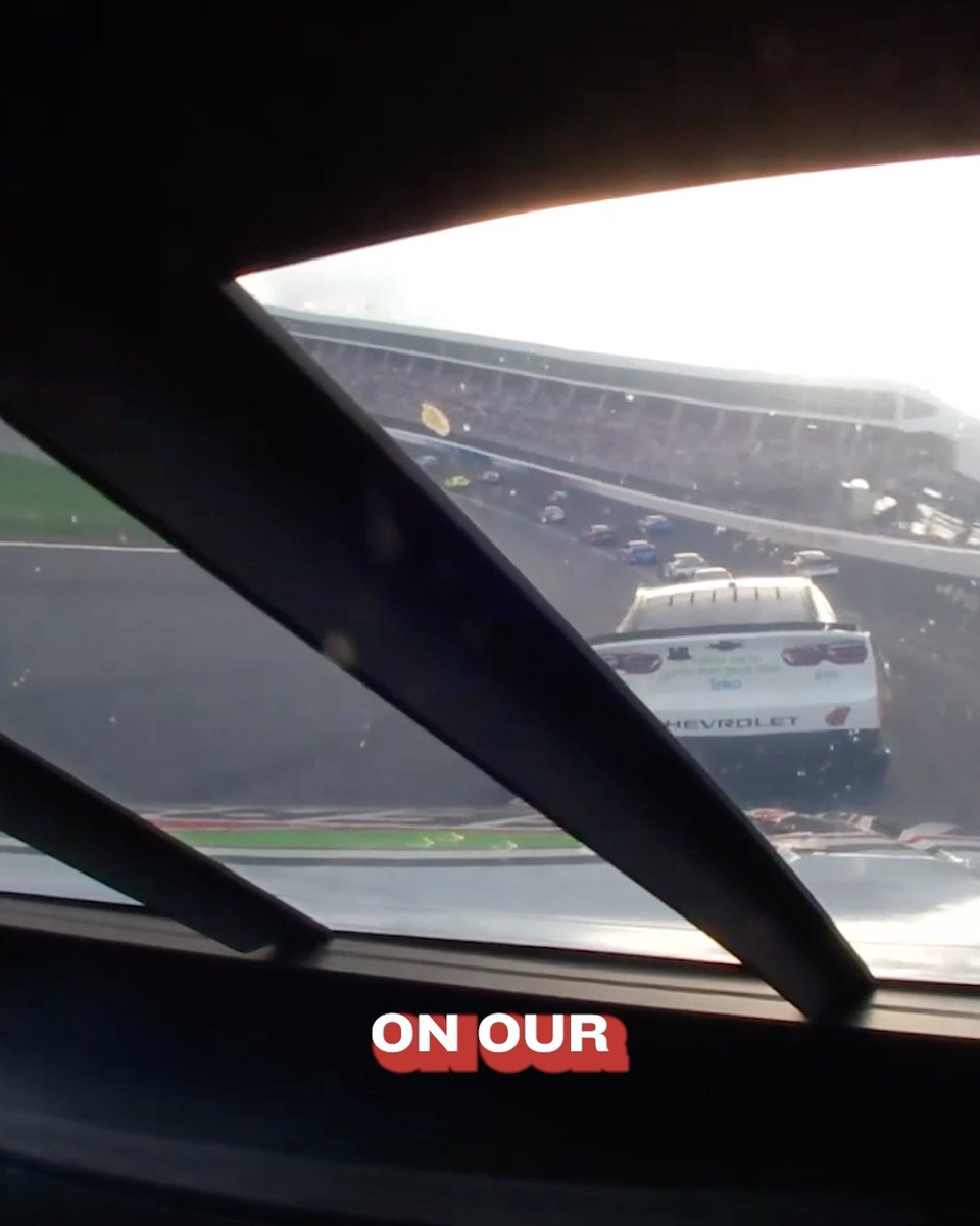 Slick, bumpy and in the daytime. Drivers are excited to be at Charlotte Motor Speedway this weekend.