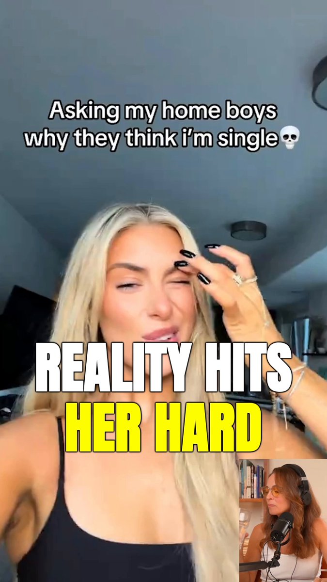 She asked her male friends why she's single... who wants to tell her why the guys answered like this? 😂