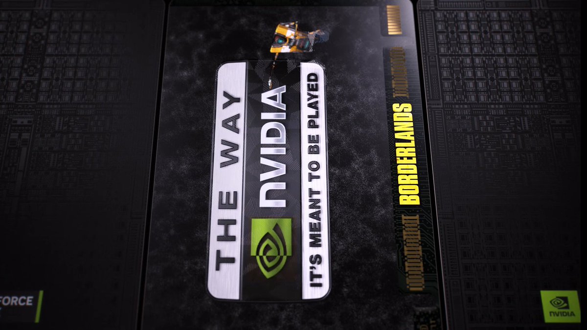 GeForce Day Trading Cards Spotlight 🟢 Borderlands and Claptrap get the shine in this GeForce Trading Card paying homage to The Way It’s Meant to Be Played! 🤖