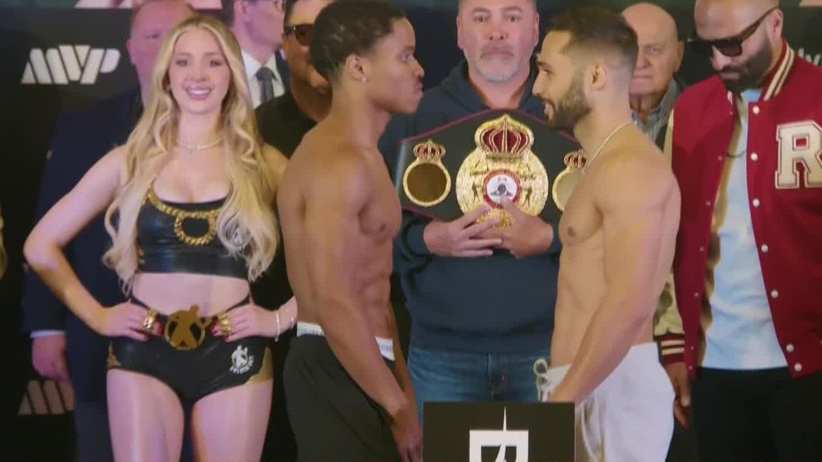 𝗪𝗕𝗔 𝗟𝗜𝗚𝗛𝗧𝗪𝗘𝗜𝗚𝗛𝗧 𝗧𝗜𝗧𝗟𝗘 𝗜𝗦 𝗢𝗡 𝗧𝗛𝗘 𝗟𝗜𝗡𝗘! 🏆 Floyd Schofield vs Lucas Bahdi #SchofieldBahdi | Oct 10 | Live on DAZN ▪️