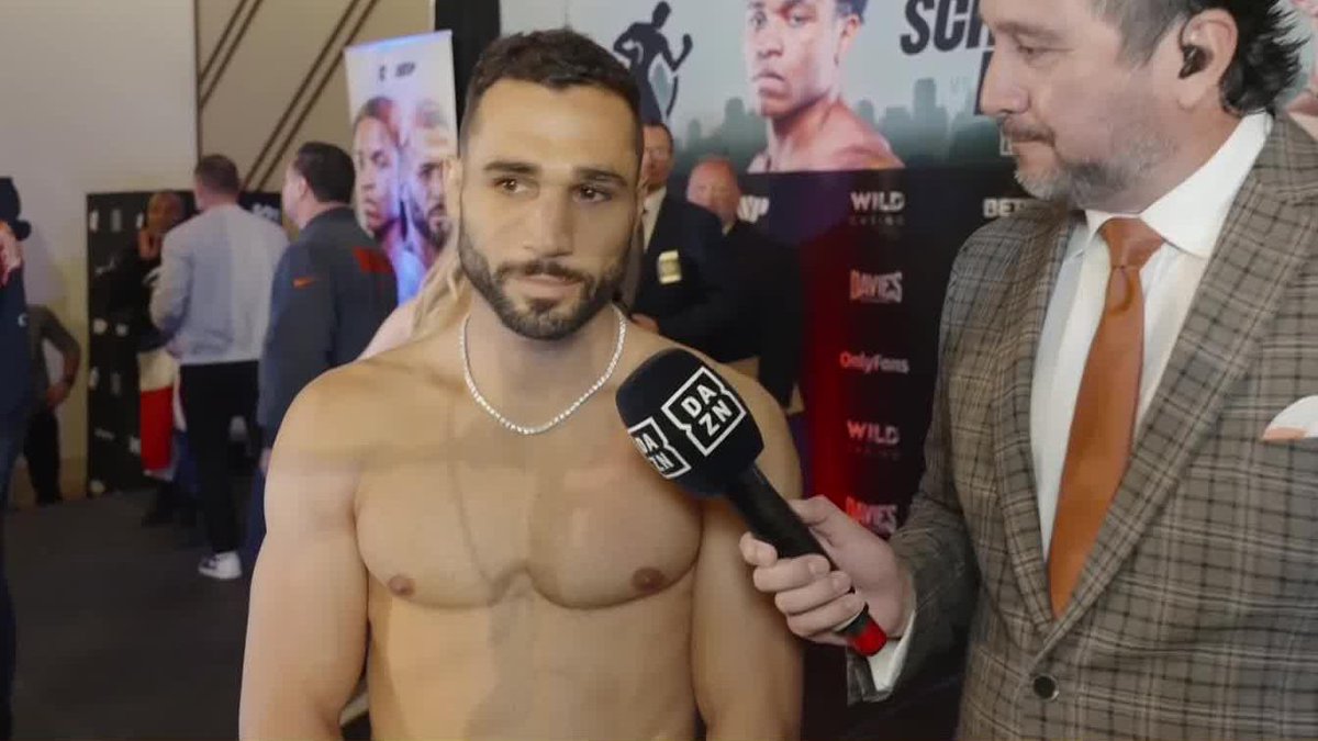 LET'S GO CANADA! GET YOUR EYES ON LUCAS BAHDI! 👀 🇨🇦 #SchofieldBahdi | Oct 10 | Live on DAZN ▪️