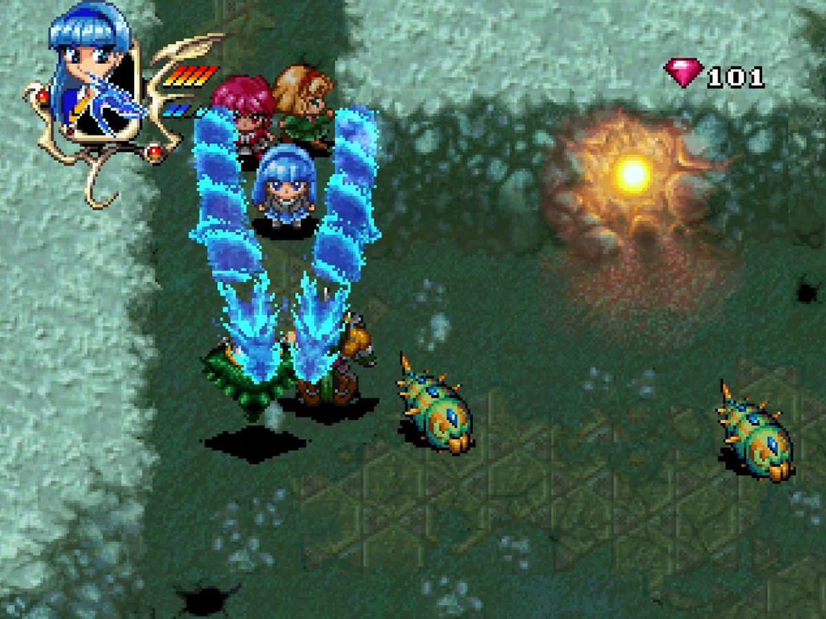 Magic Knight Rayearth (Saturn, Sega, 1995)