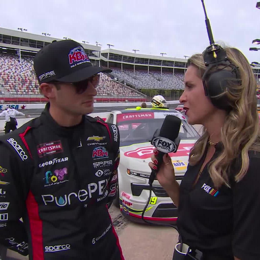Some things are just meant to be. Connor Mosack will lead the field to green in a paint scheme honoring Kyle Busch.