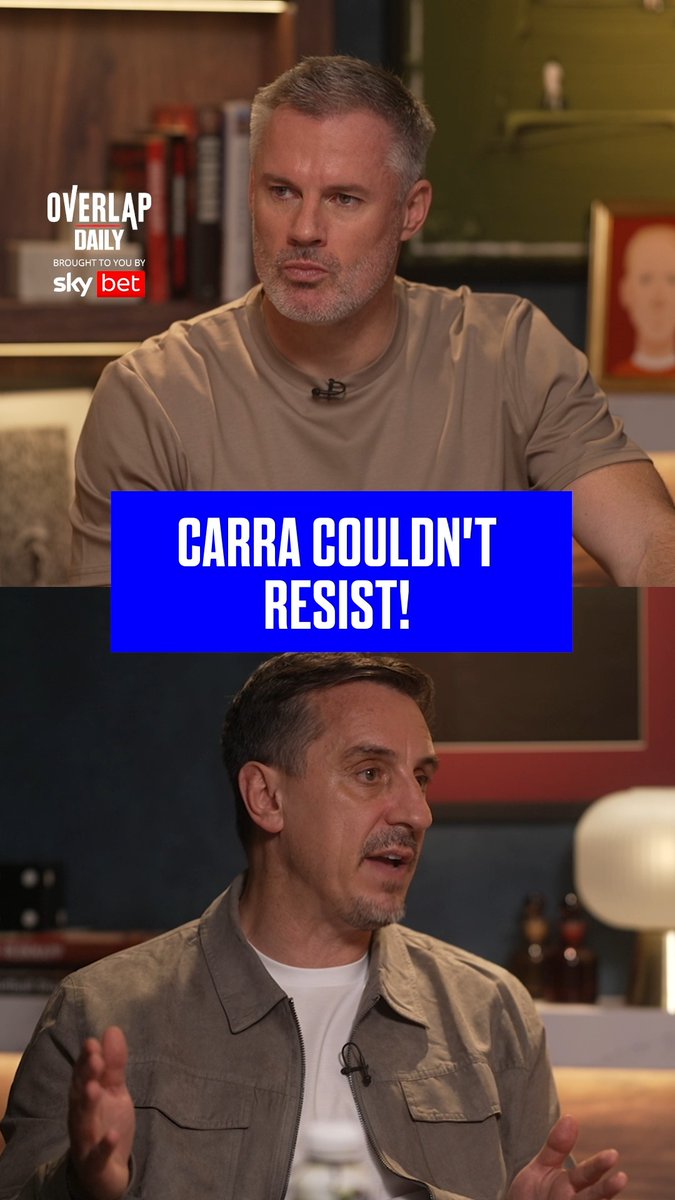 "You've got to do things you don't want to do, I mean we're sitting here with Mark Goldbridge..." 😂🍿 Watch the Overlap Daily launch episode now on YouTube or listen wherever you get your podcasts 🙌⚽️ #overlapdaily