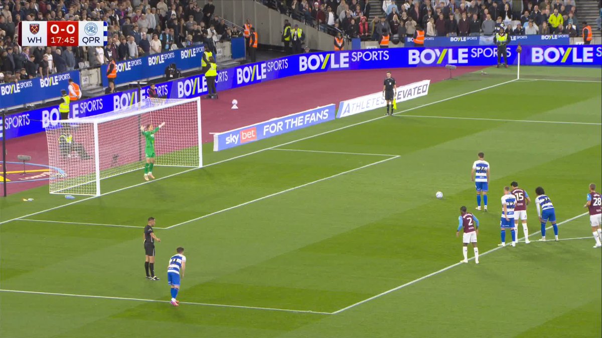 Nicolas Madsen gives QPR the lead after a controversial penalty decision! 😯