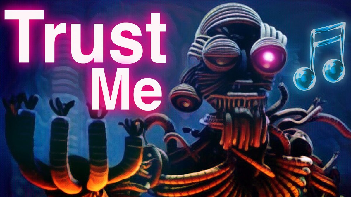 Has it really been 10 years since Sister Location??? “Trust Me” was so fun to make but I never expected so many people to like it! 😭