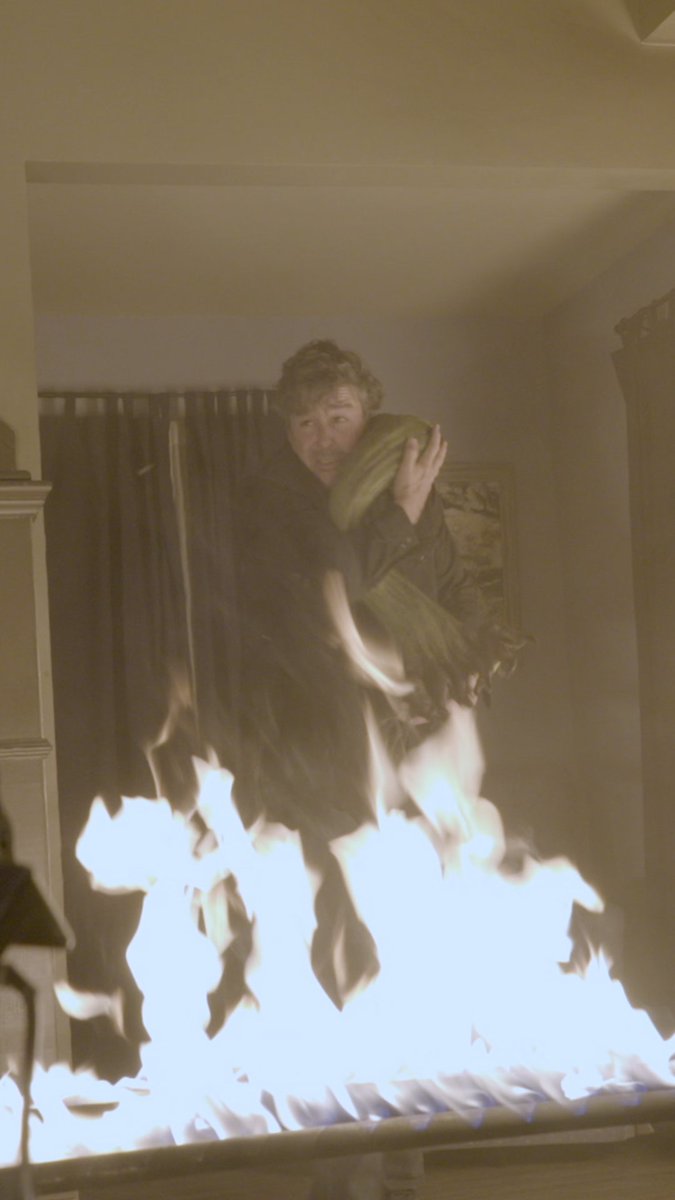Earl sits in the arms of an angel. #Lanterns
