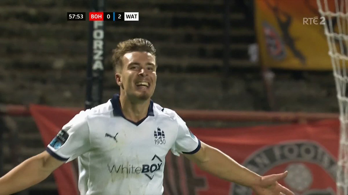 🔴 0-2 ⚪ Waterford have doubled their lead and who else would it be, but Tommy Lonergan? The Ireland U21s superstar with a brilliant finish and they are 30 minutes away from a cup final place #rtesport 📺 Watch live on RTÉ2 and RTÉ Player