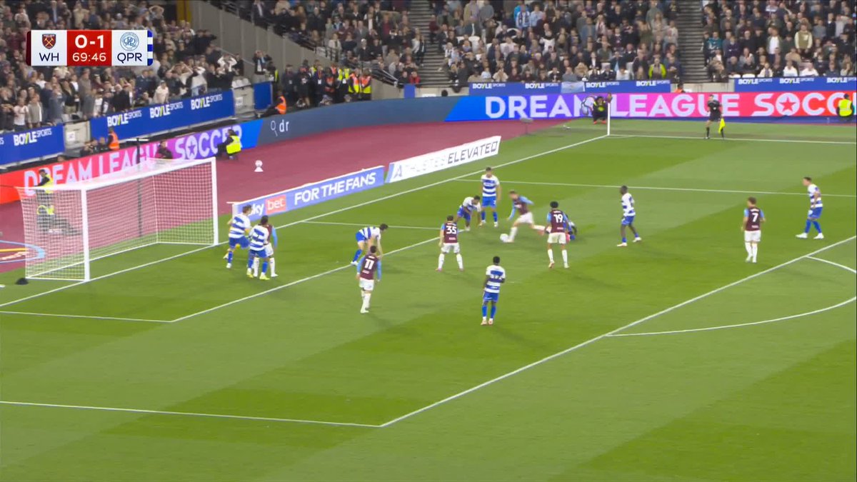 "Lift-off for West Ham" Jarrod Bowen equalises for the Hammers! ⚒️