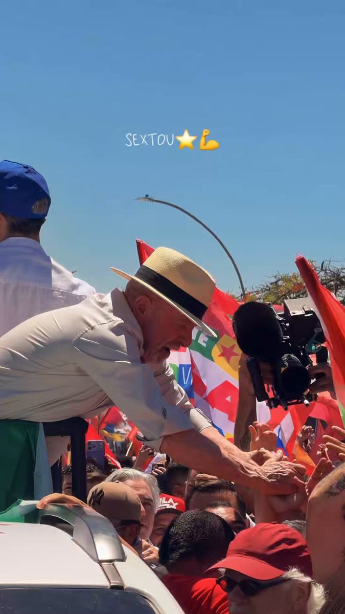 Sextou demais! Vamos pra cima! Vai ser de virada! Bora fazer HISTÓRIA! 🇧🇷✊🏾
