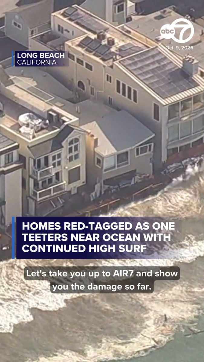Homes were red-tagged after powerful waves battered the Long Beach Peninsula, leaving one severely damaged and at risk of falling into the ocean. Read more: