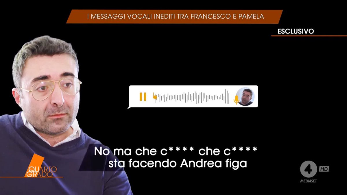 I messaggi inediti tra Francesco Dolci e Pamela Genini a #Quartogrado