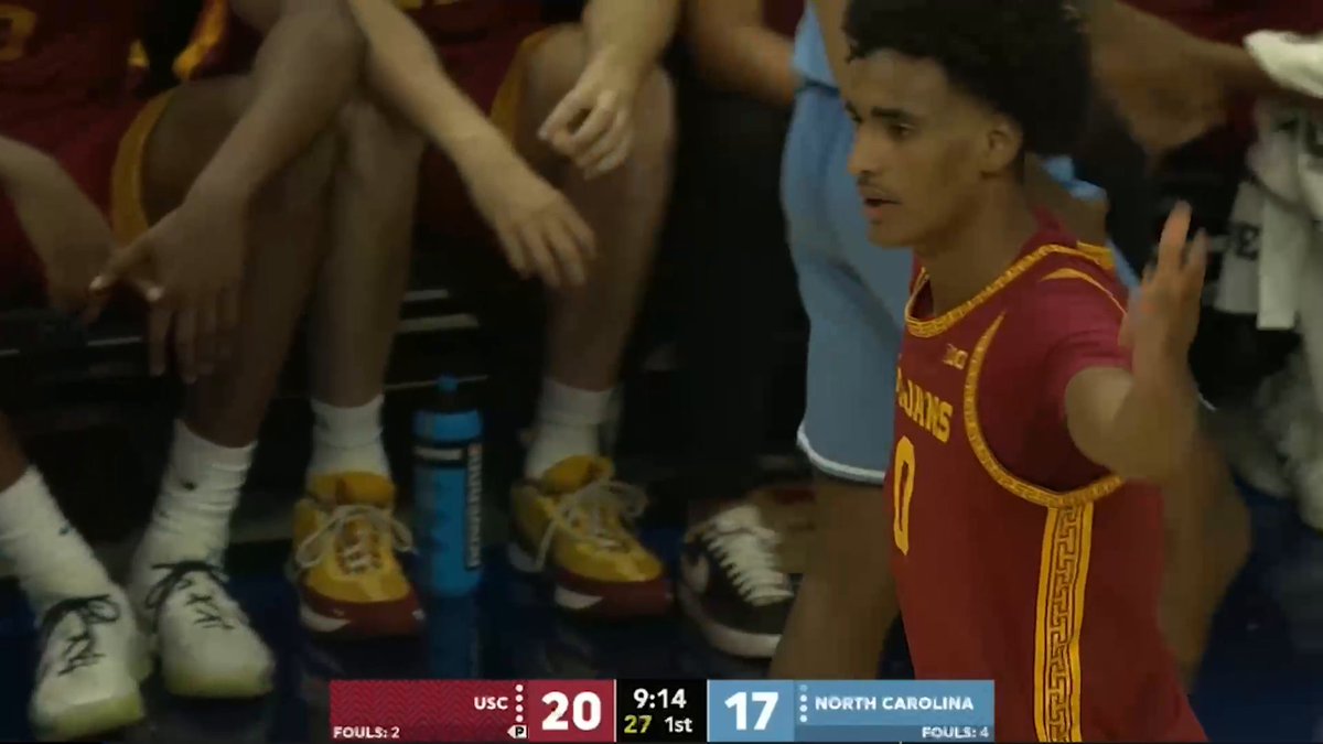 USC's Alijah Arenas finding his groove in an exhibition against UNC 😤