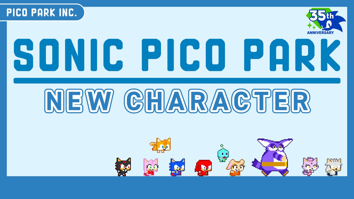 ／ 『SONIC PICO PARK』 「シルバー」「ブレイズ」登場決定！！ ＼ みなさんはどのキャラクターでプレイしたいですか？✨ 11月12日(木)の発売をぜひお楽しみに！ #SONICPICOPARK