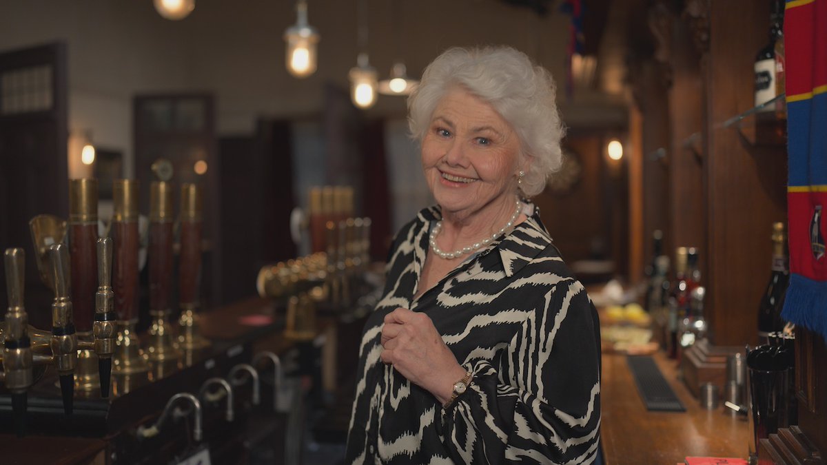 Annette Badland is a pint-half-full person. Join her for a last round of memories with Mae. #TedLasso