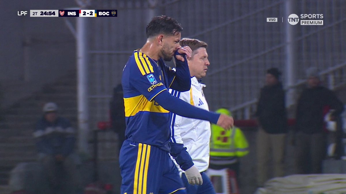 ⚠️🇦🇷 LEANDRO PAREDES SALE LESIONADO EN BOCA A LOS 15 MINUTOS DE SU INGRESO.