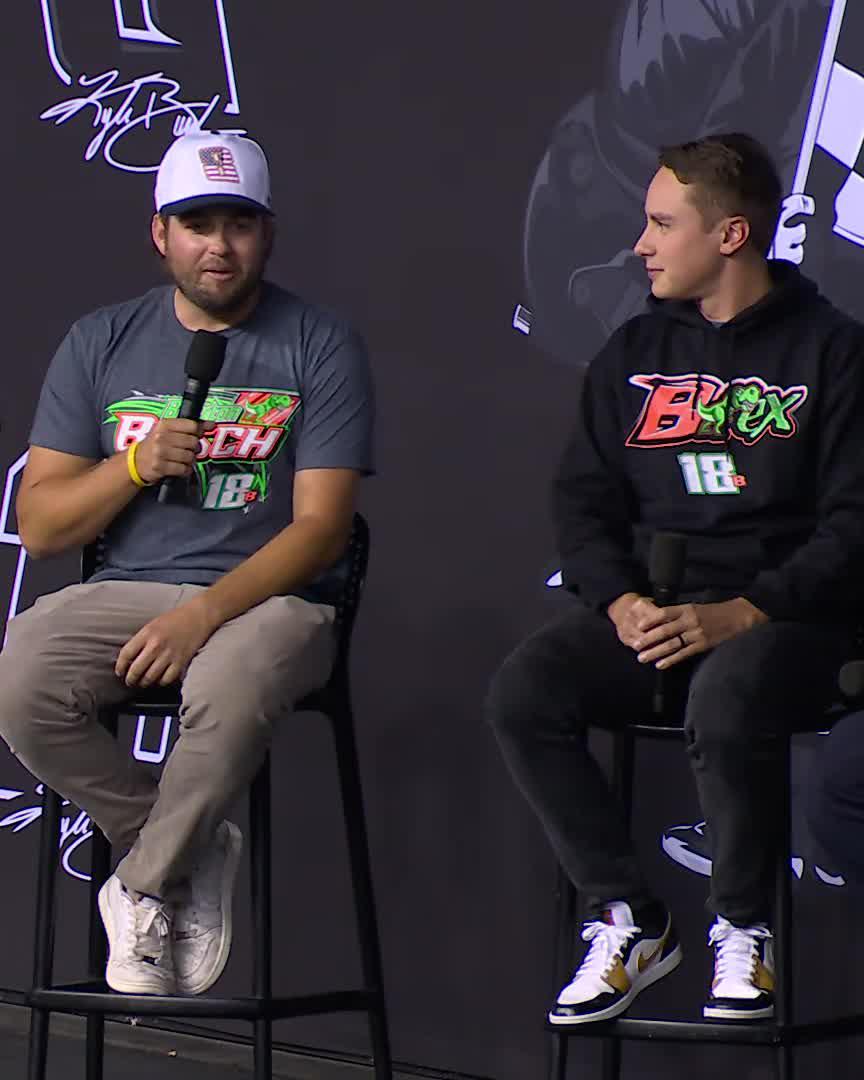 Kyle was a mentor to so many racers. And he held them to a high standard. Noah Gragson tells a story from the KBM days. 🤣