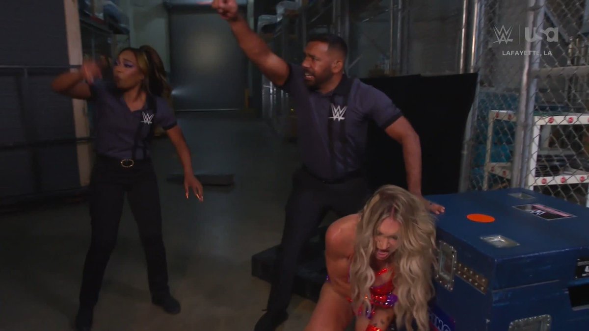 OH NO 😨 Jade Cargill, Michin and B-Fab with a brutal ATTACK on Charlotte Flair!