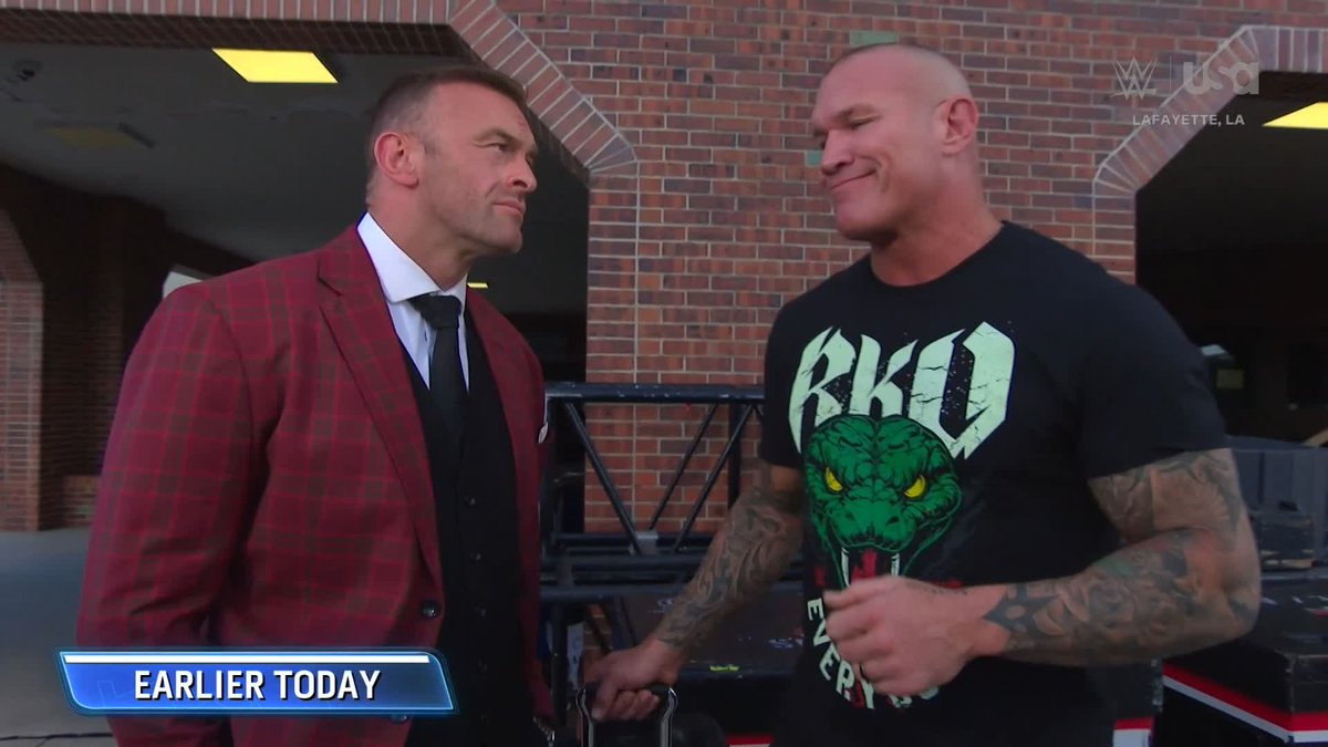 .Randy Orton has made his intentions very clear 😯
