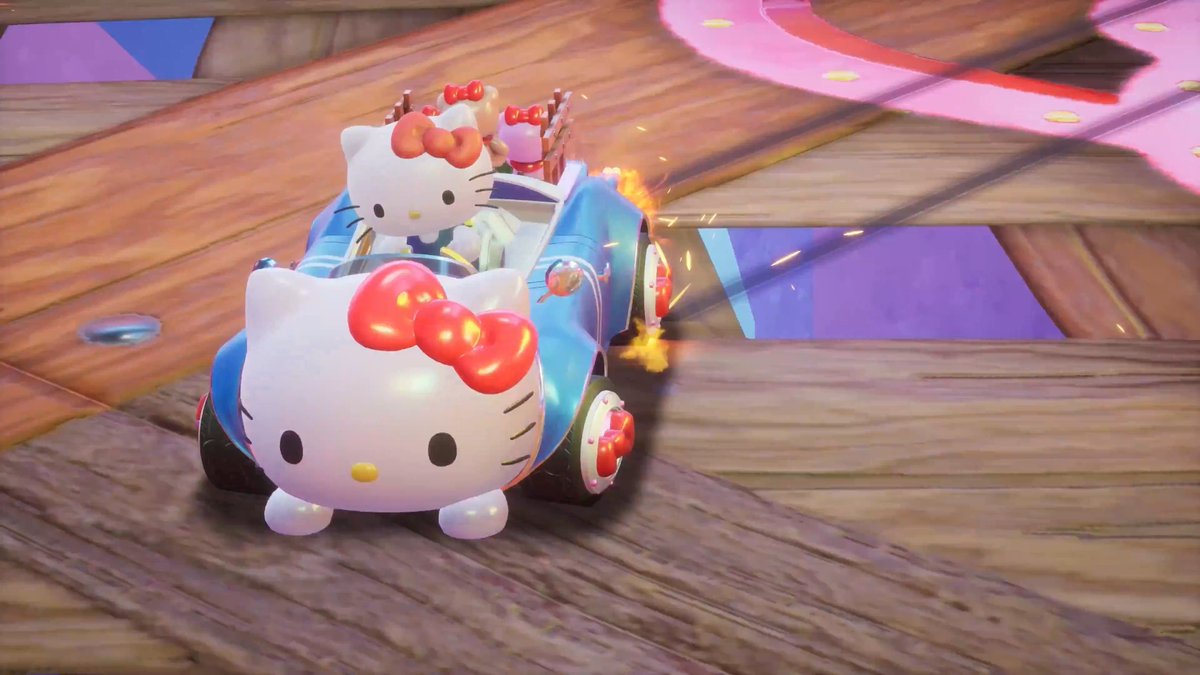 『ソニックレーシング クロスワールド』 【シーズン2: DLC第3弾】バーチャルサンリオピューロランド 🎀 世界中で愛される「ハローキティ」「クロミ」が登場! かわいいマシンに乗って「バーチャルサンリオピューロランド」を楽しみましょう! #SRCW_WC