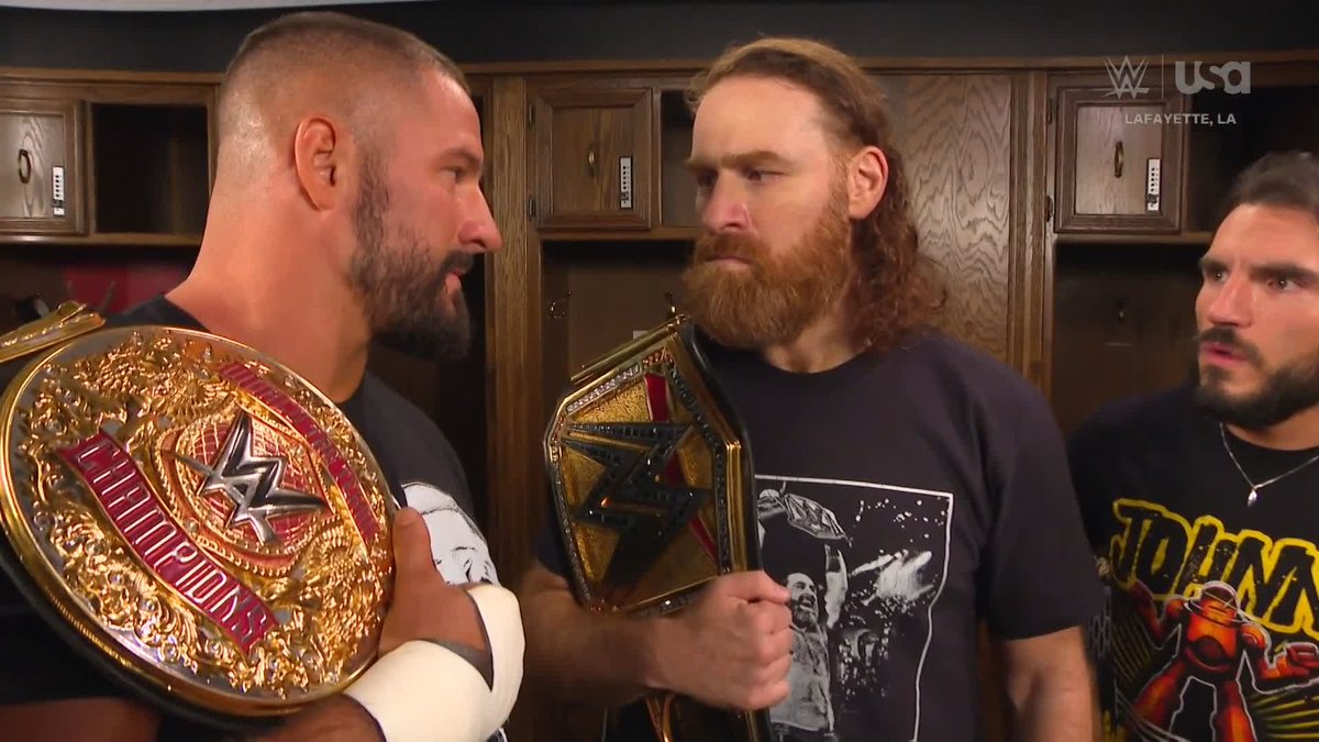 Things are getting VERY interesting tonight! 👀 Bronson Steiner | Sami Zayn