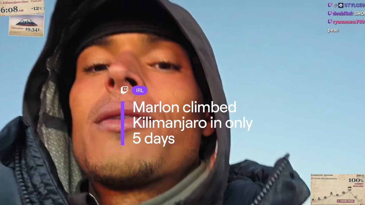 Literally Peak. Congrats Marlon