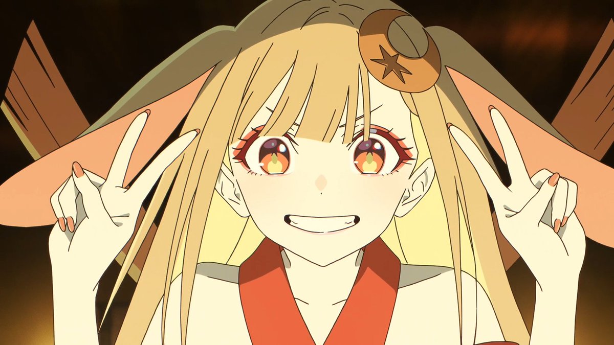 🐰「だららららら、蟹！🦀 だららららら、うさぎ！🐰」 🦊「はいはい、かわいいかわいい」 映画『#超かぐや姫！』 特別フォーマット＆通常版 復活上映中！ #CosmicPrincessKaguya