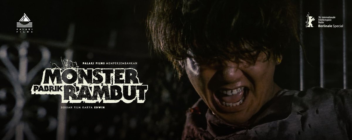 🎬 MONSTER PABRIK RAMBUT (2026) 🎭 Genre: Horor, Fantasi, Misteri, Komedi 📺 Resolusi: 720p ⏱️ Durasi: 1 Jam 36 Menit 🌏 Negara: Indonesia 🎥 Sutradara: Edwin 🌟 Pemeran: Rachel Amanda, Lutesha, Iqbaal Ramadhan, Sal Priadi, Didik Nini Thowok