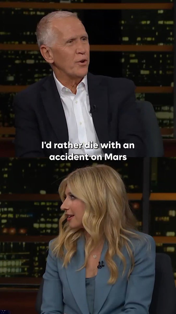 Would you go to Mars? Watch Senator Thom Tillis, Sara Eisen and @BillMaher talk space exploration, Nobel snubs, doxxing over Daylight Savings and more on #RTOvertime: